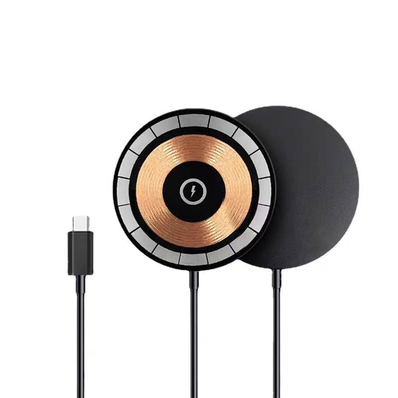 15W Fast Magnetic Wireless Charger – Works with iPhone 12/13/14/15/16