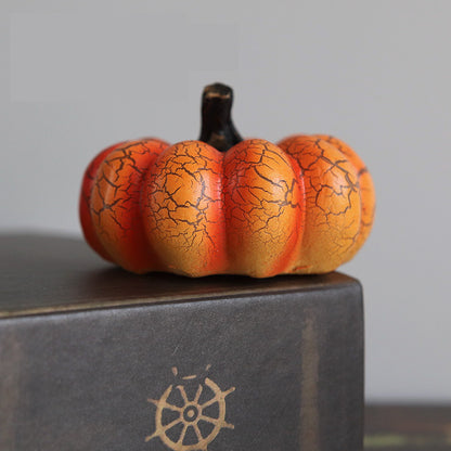 Glowing Pumpkin LED Candle Lamp – Haunted Halloween Décor