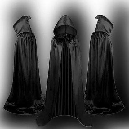 Halloween Hooded Cloak for Kids – Wizard Costume Cape
