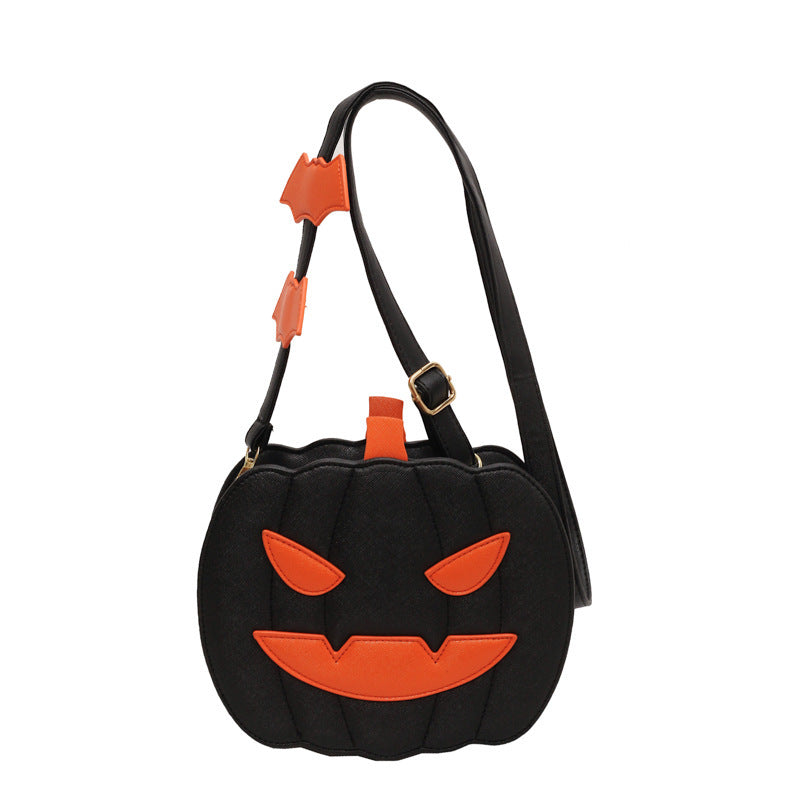 Cute Halloween Pumpkin Candy Bag – Kids Cosplay Gift Basket & Handbag