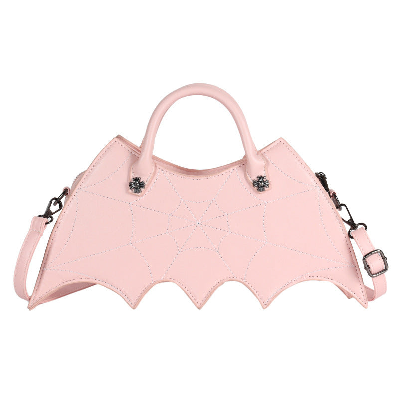 Halloween Batgirl Handbag – Spider Web Crossbody Shoulder Bag