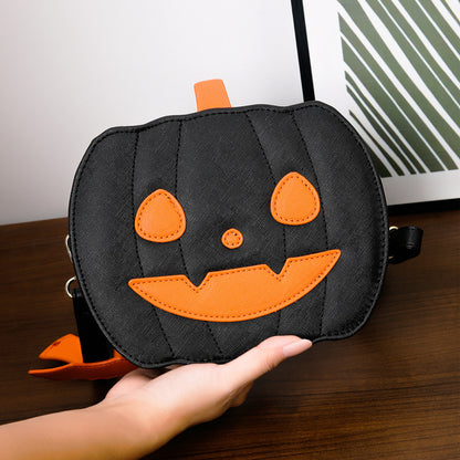 Cute Halloween Pumpkin Candy Bag – Kids Cosplay Gift Basket & Handbag