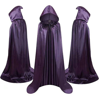Halloween Hooded Cloak for Kids – Wizard Costume Cape