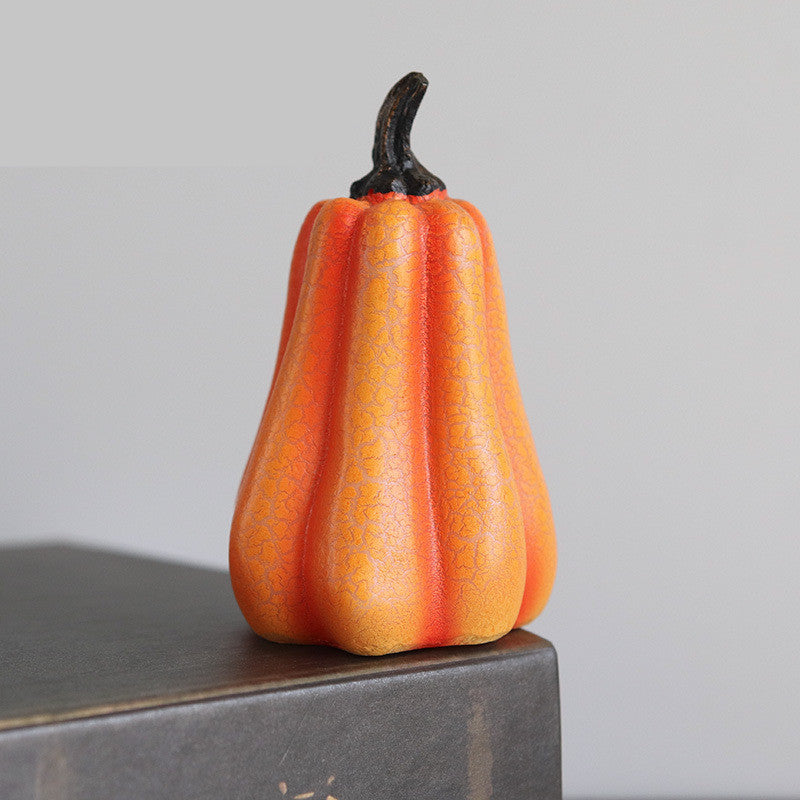 Glowing Pumpkin LED Candle Lamp – Haunted Halloween Décor