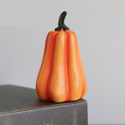 Glowing Pumpkin LED Candle Lamp – Haunted Halloween Décor