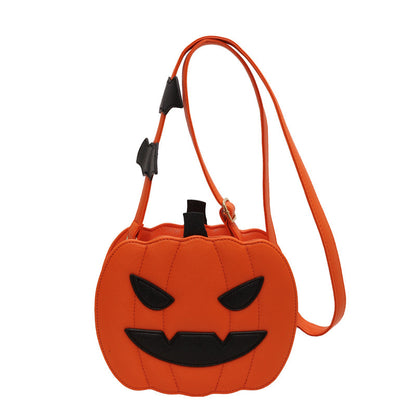 Cute Halloween Pumpkin Candy Bag – Kids Cosplay Gift Basket & Handbag