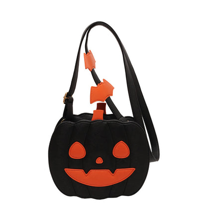 Cute Halloween Pumpkin Candy Bag – Kids Cosplay Gift Basket & Handbag